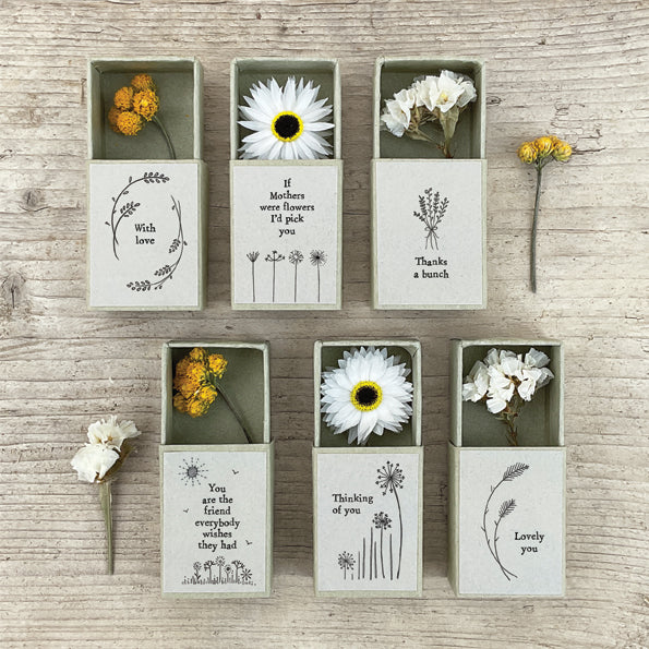 East of India Matchbox Gift - Friends