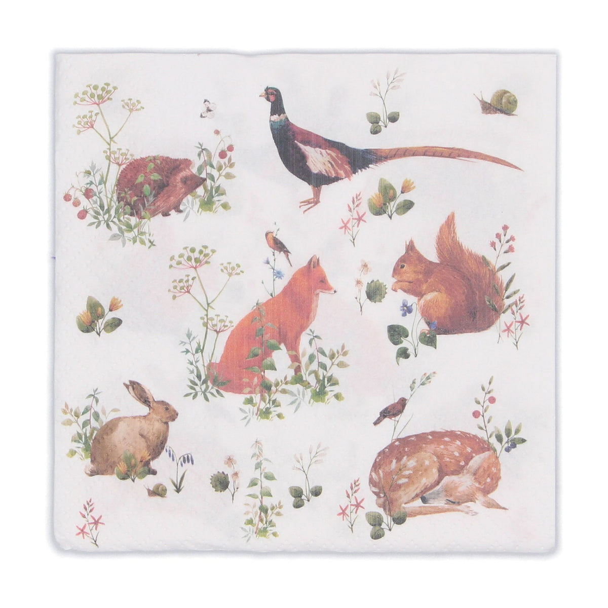 Country Animals Paper Napkins