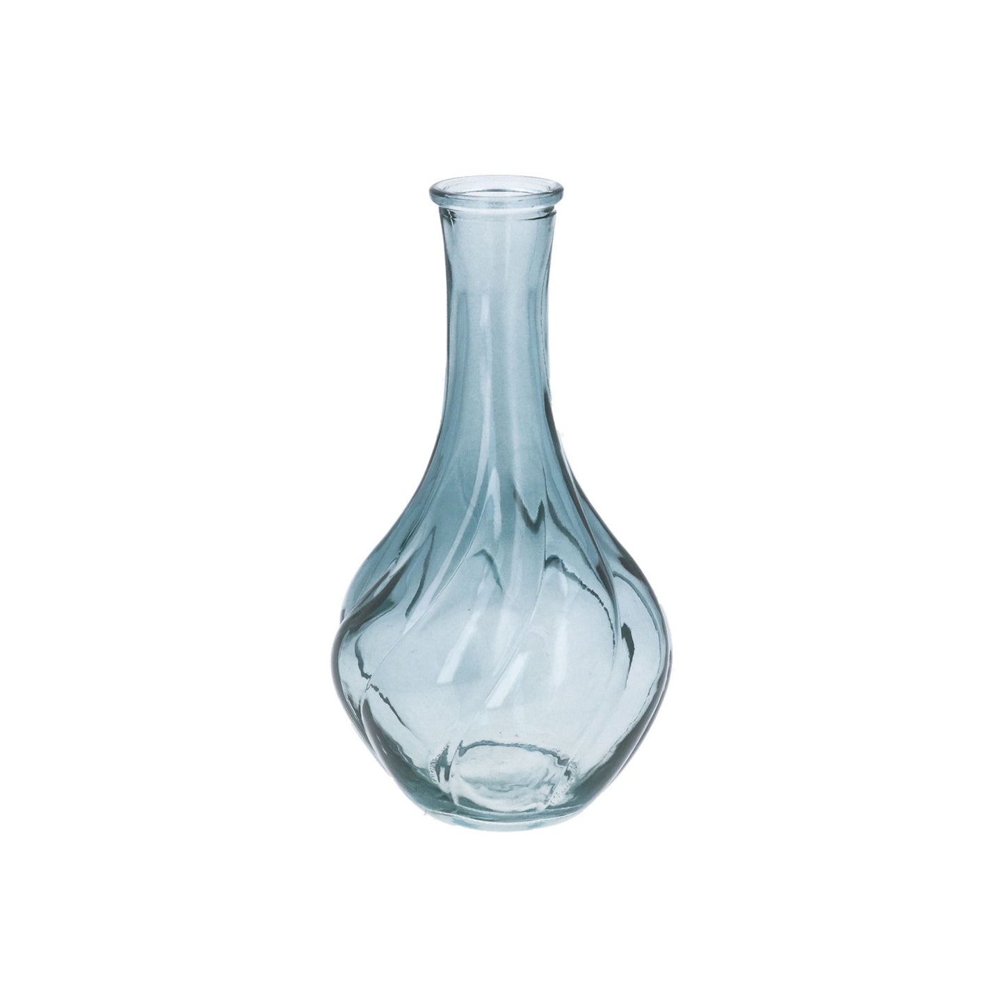 Glass Twist Bud Vase