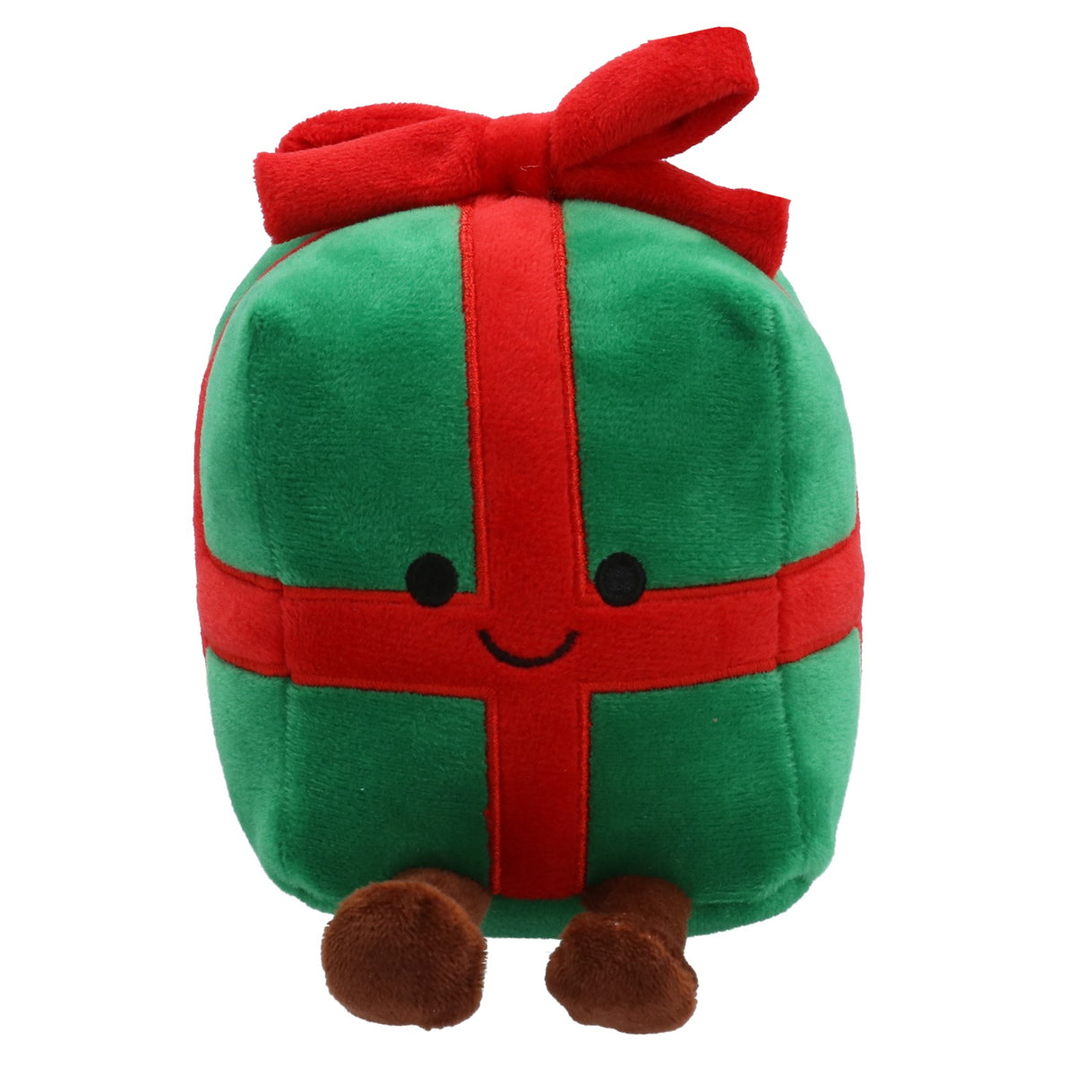 Happy Green Present Soft Plush Toy