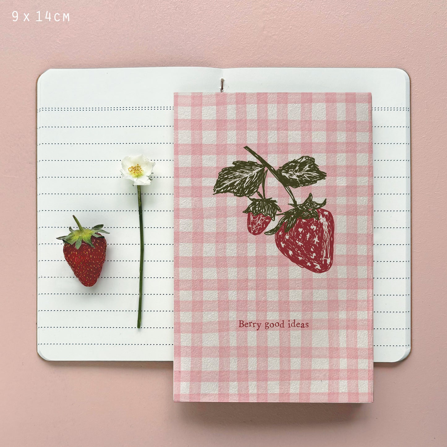 East of India Strawberry Notebook