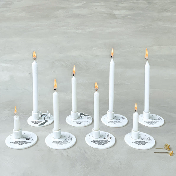 East Of India Friends like Stars Candle Holder