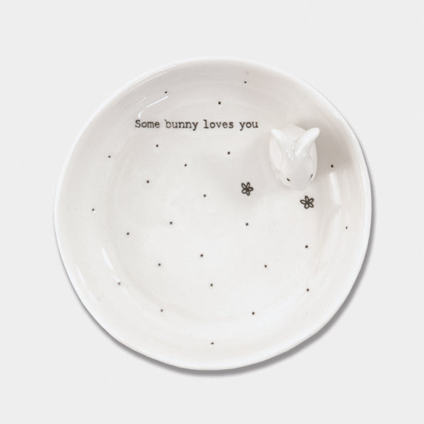East of India Rabbit Jewellery Dish