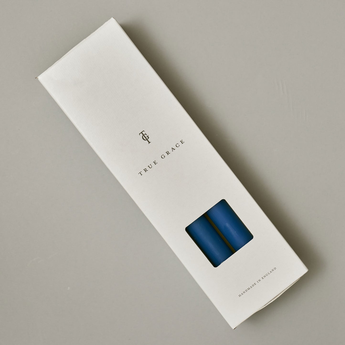 True Grace Single Dining Candle (Teal)