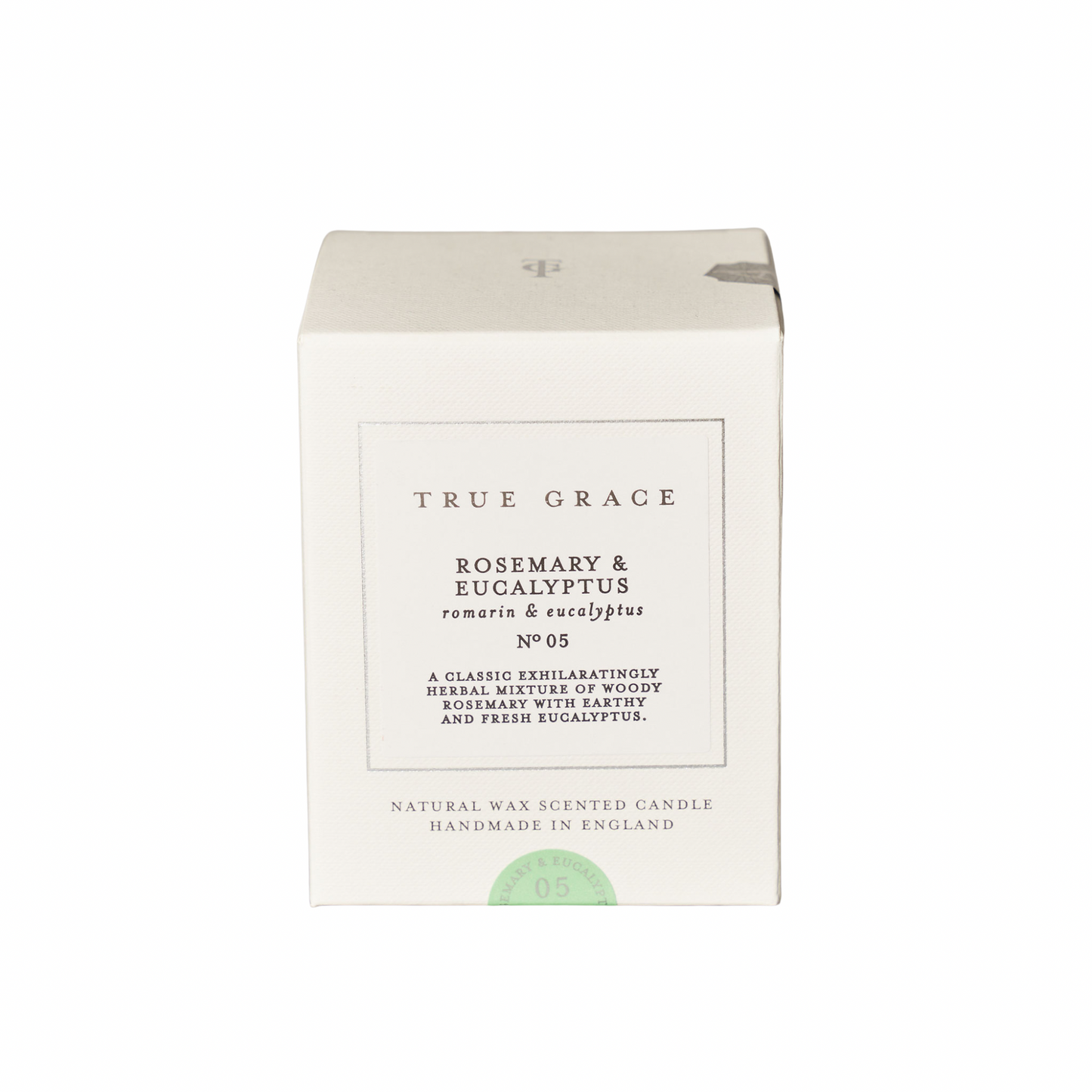 True Grace Rosemary and Eucalyptus Candle