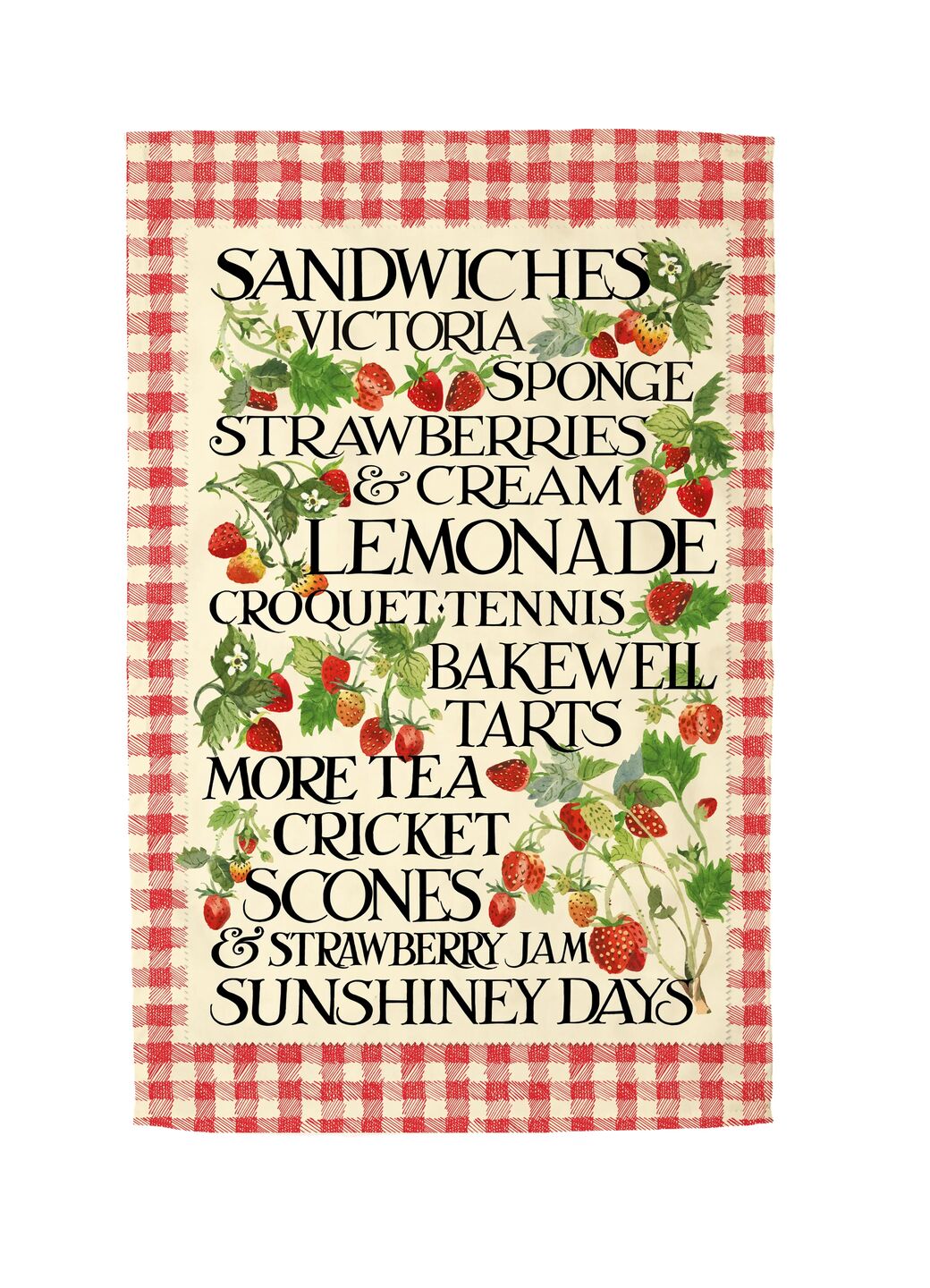 Emma Bridgewater Strawberry Teatowel
