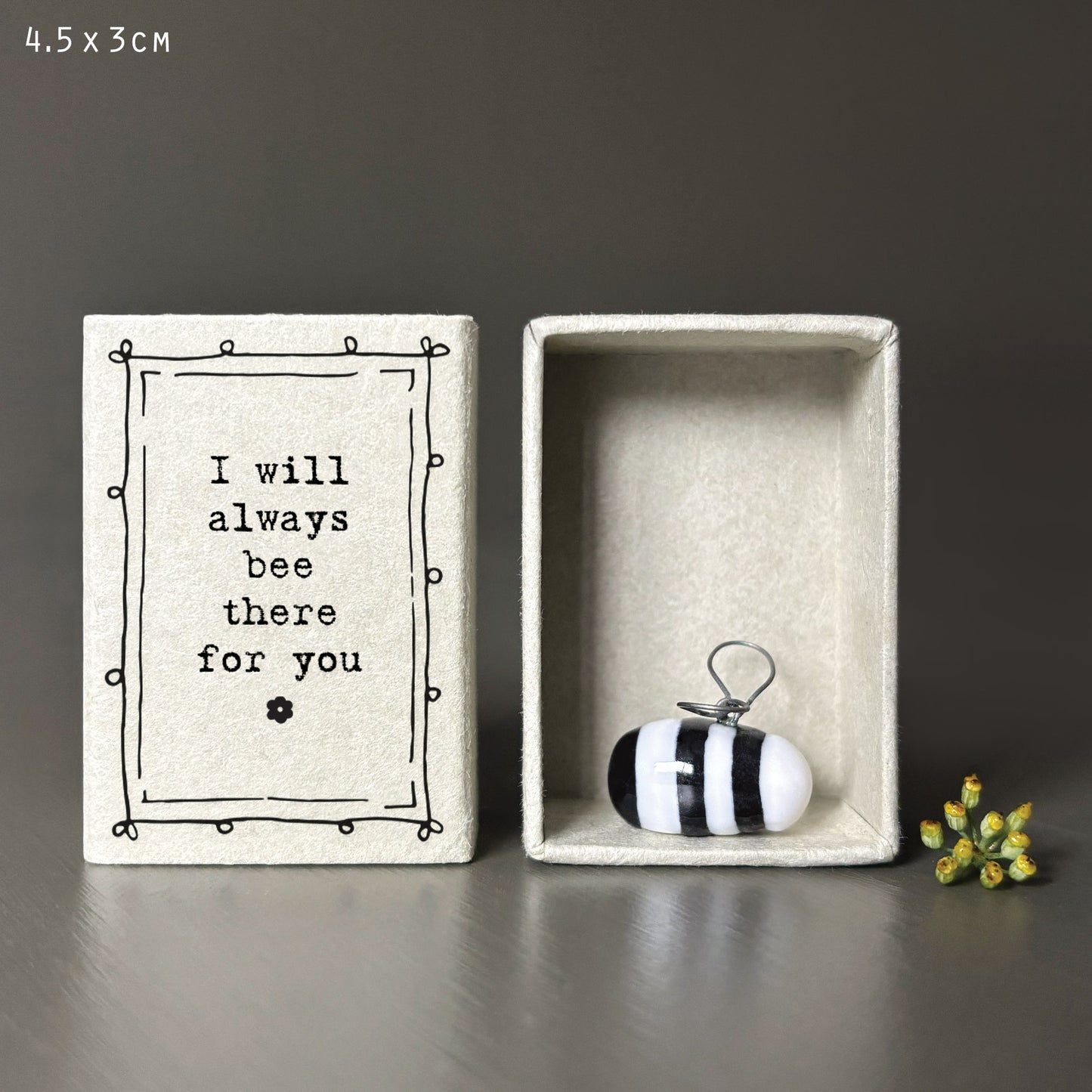 East of India Matchbox Gift - Bee there