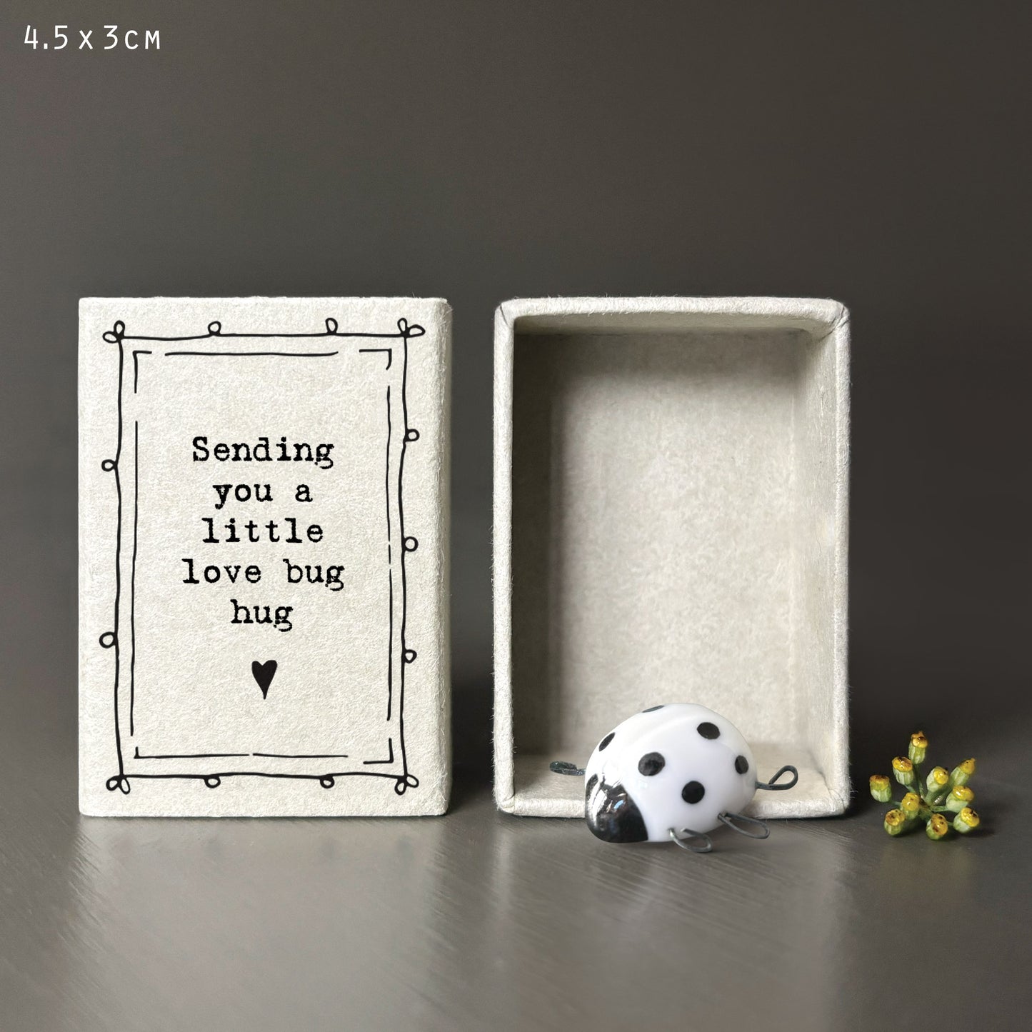 East of India Matchbox Gift - Love Bug