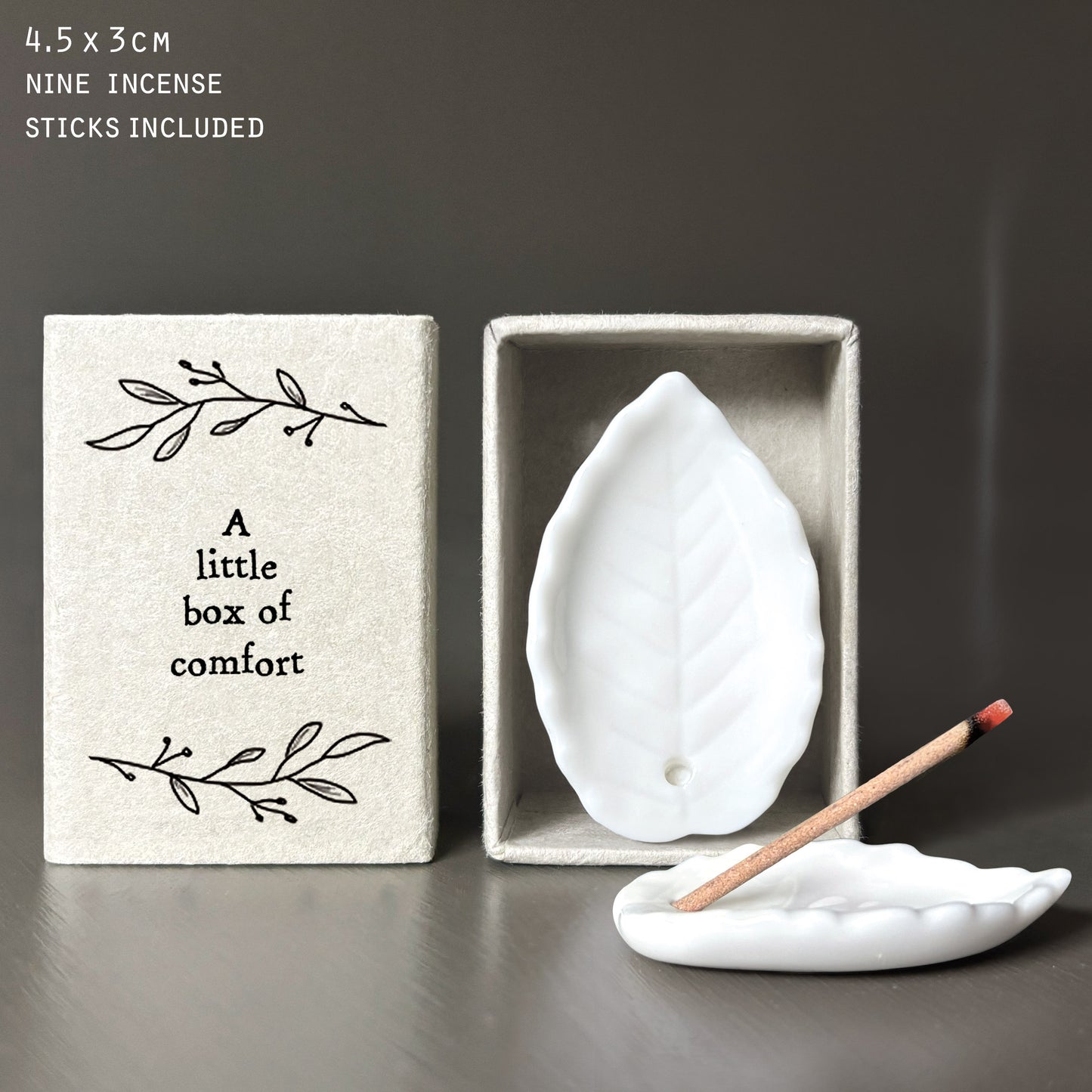 East of India Matchbox Gift - Comfort