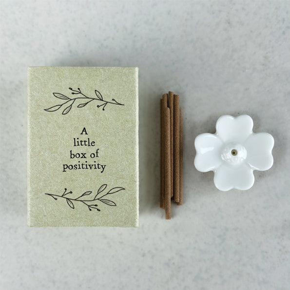 East of India Matchbox Gift - Positivity