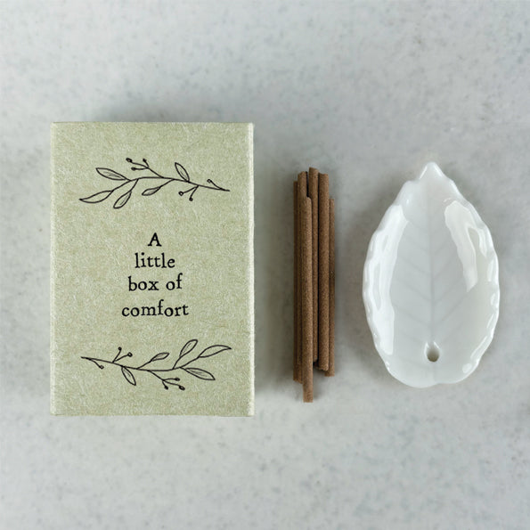 East of India Matchbox Gift - Comfort