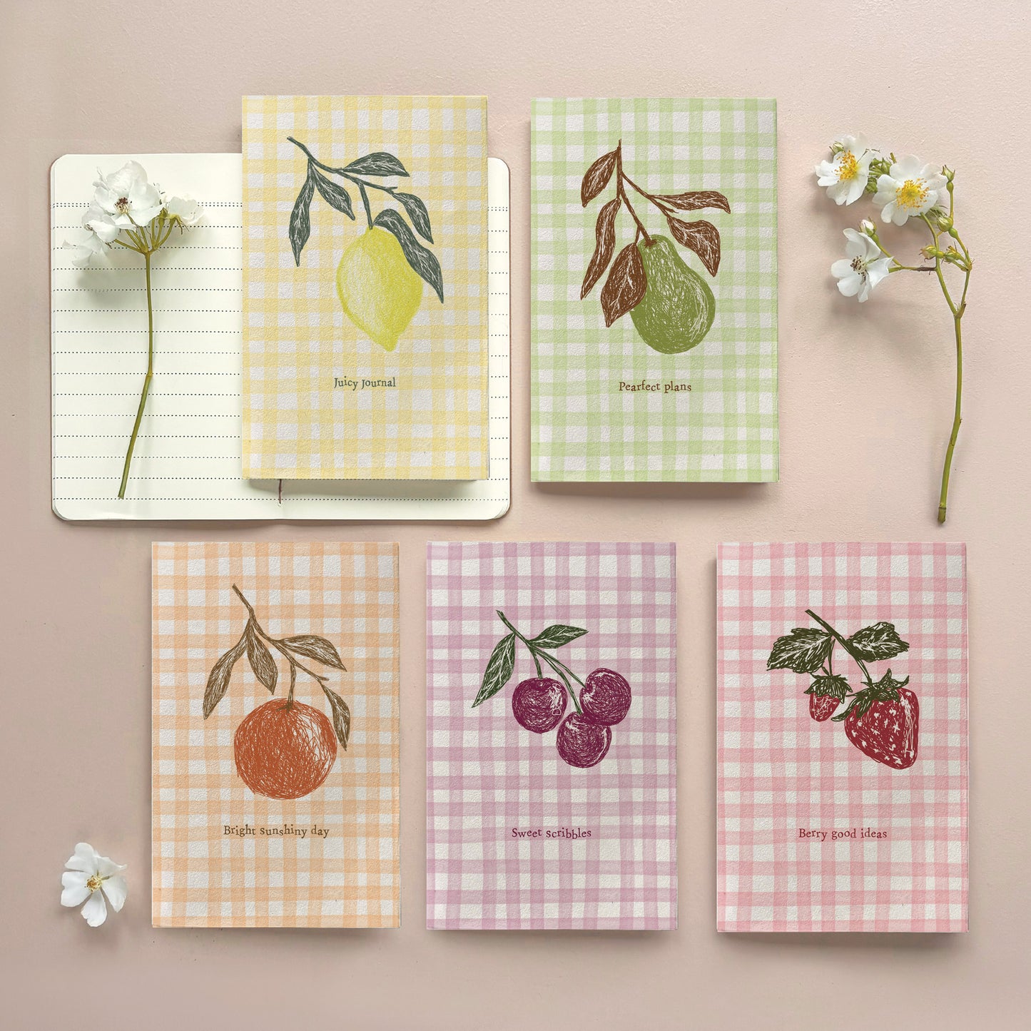 East of India Cherry Notebook