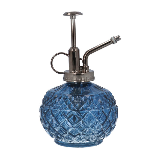 Navy Crystal Cut Glass Mister