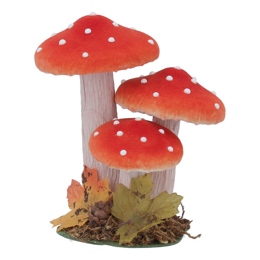 Gisela Graham Polyfoam Toadstool 16cm