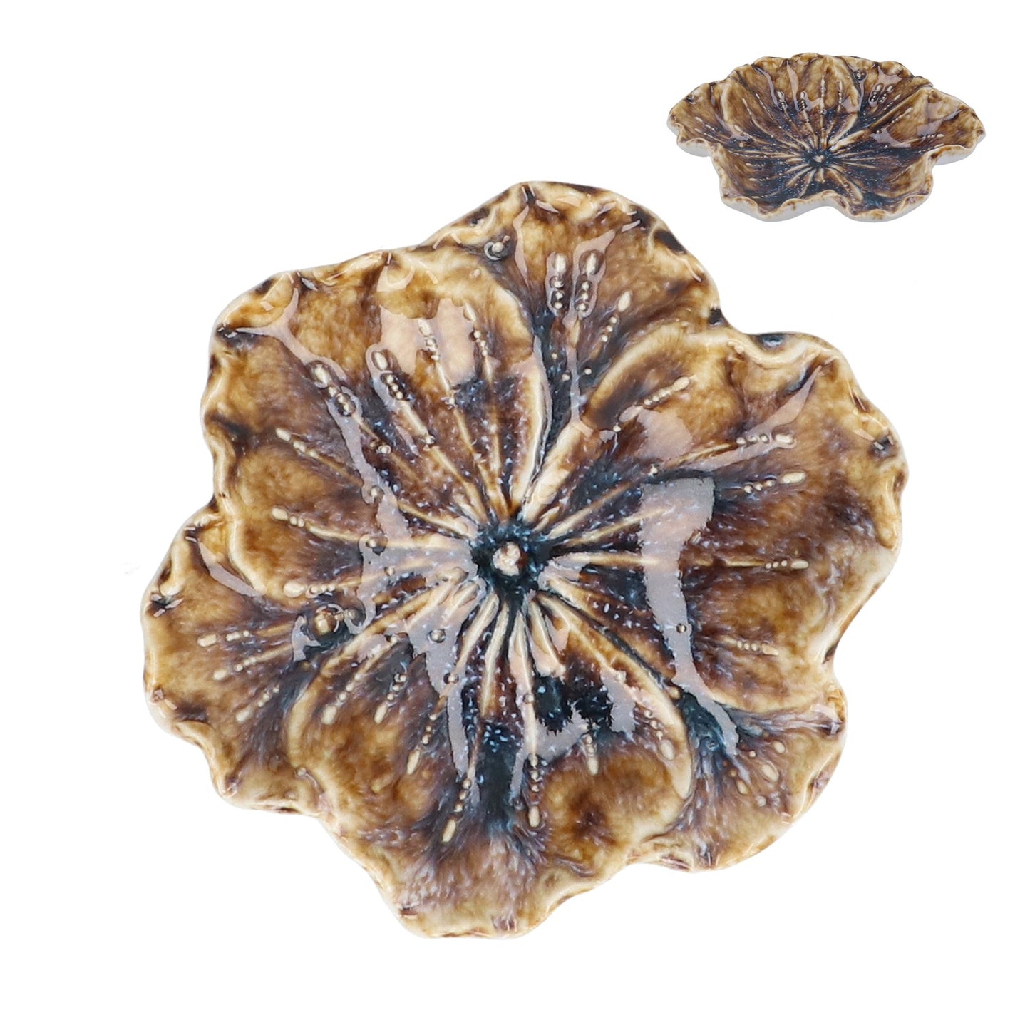 Natural Reactive Hellebore Trinket Dish