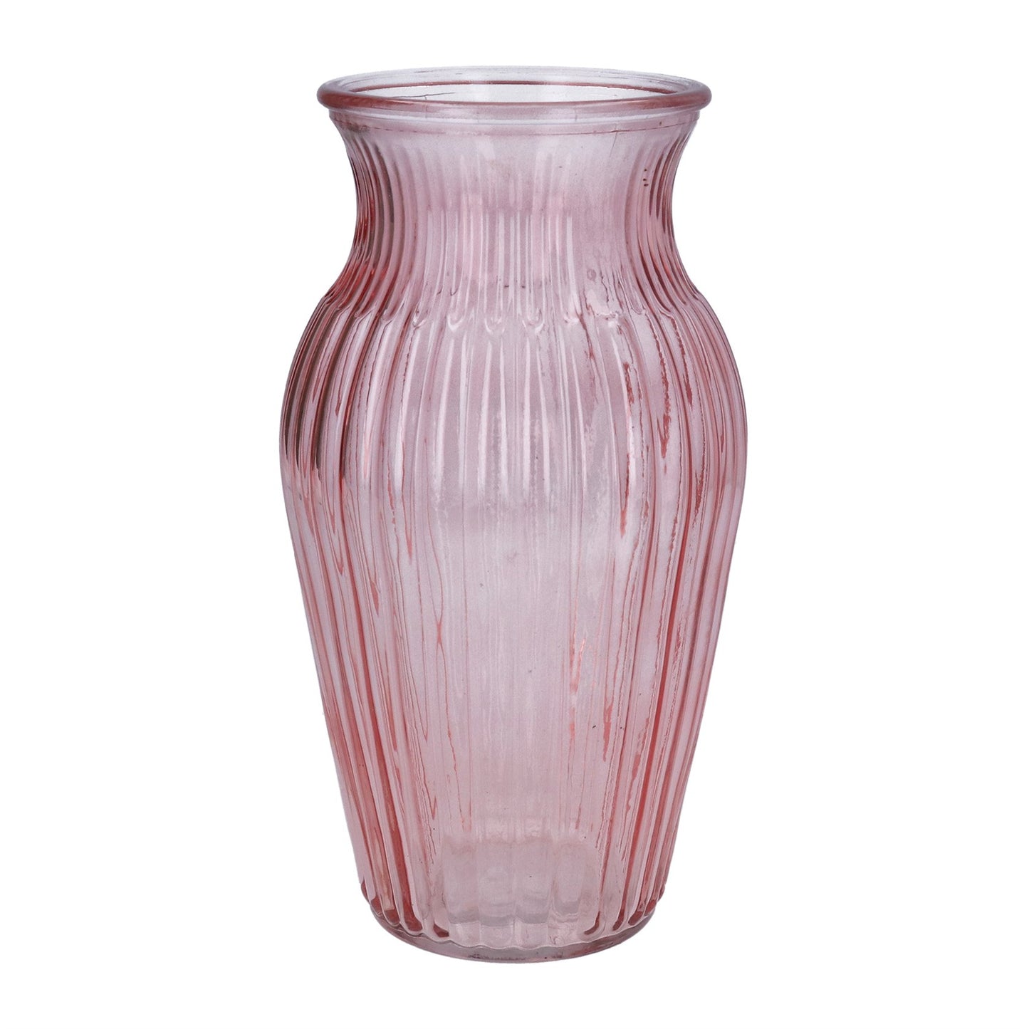 Dusky Pink Glass Vase