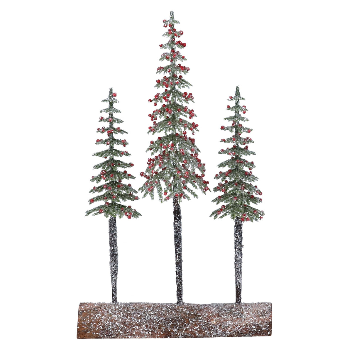 Gisela Graham Slim Triple Tree 31cm