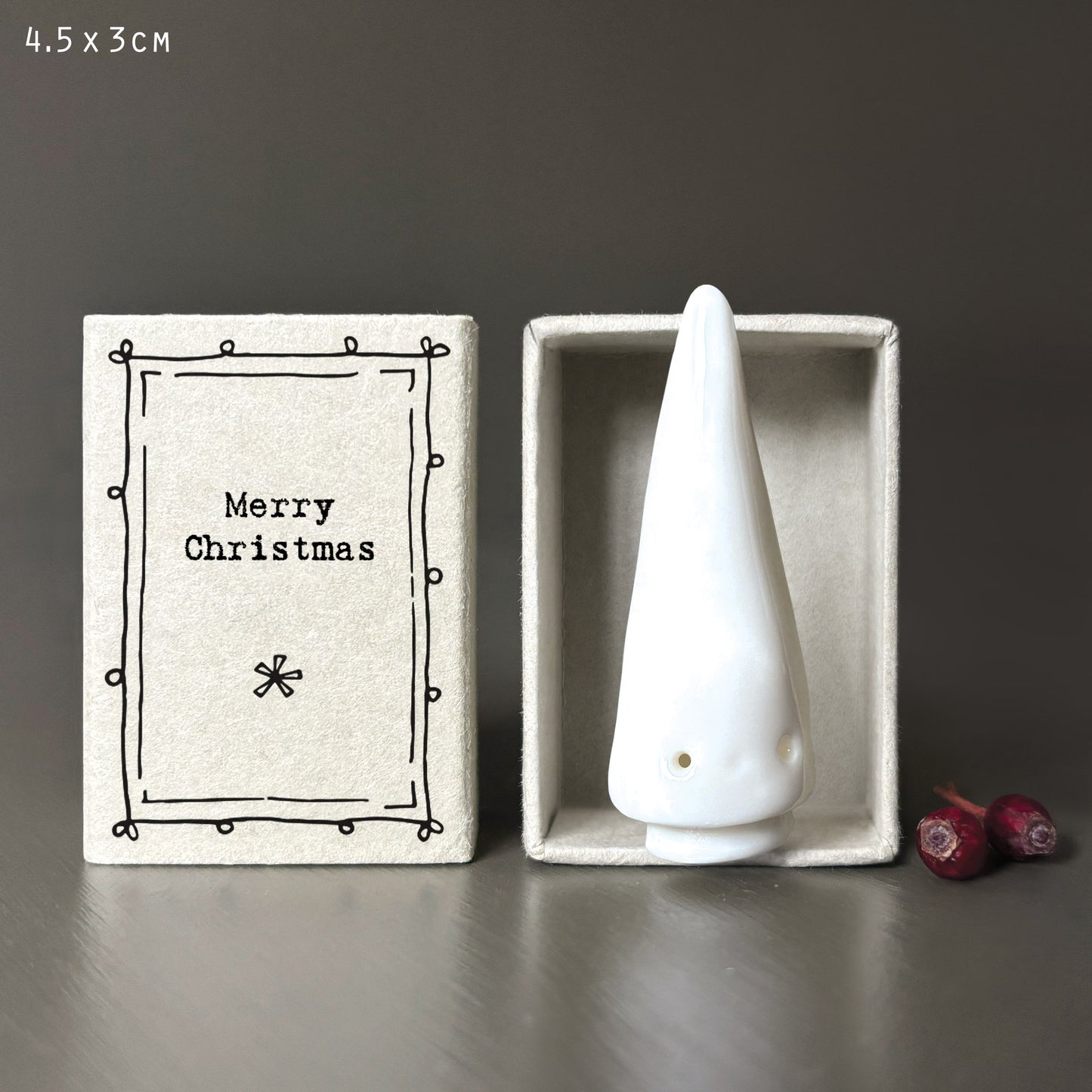 East of India Matchbox Gift - Merry Christmas