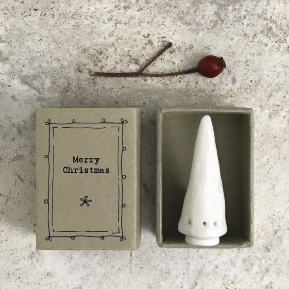 East of India Matchbox Gift - Merry Christmas