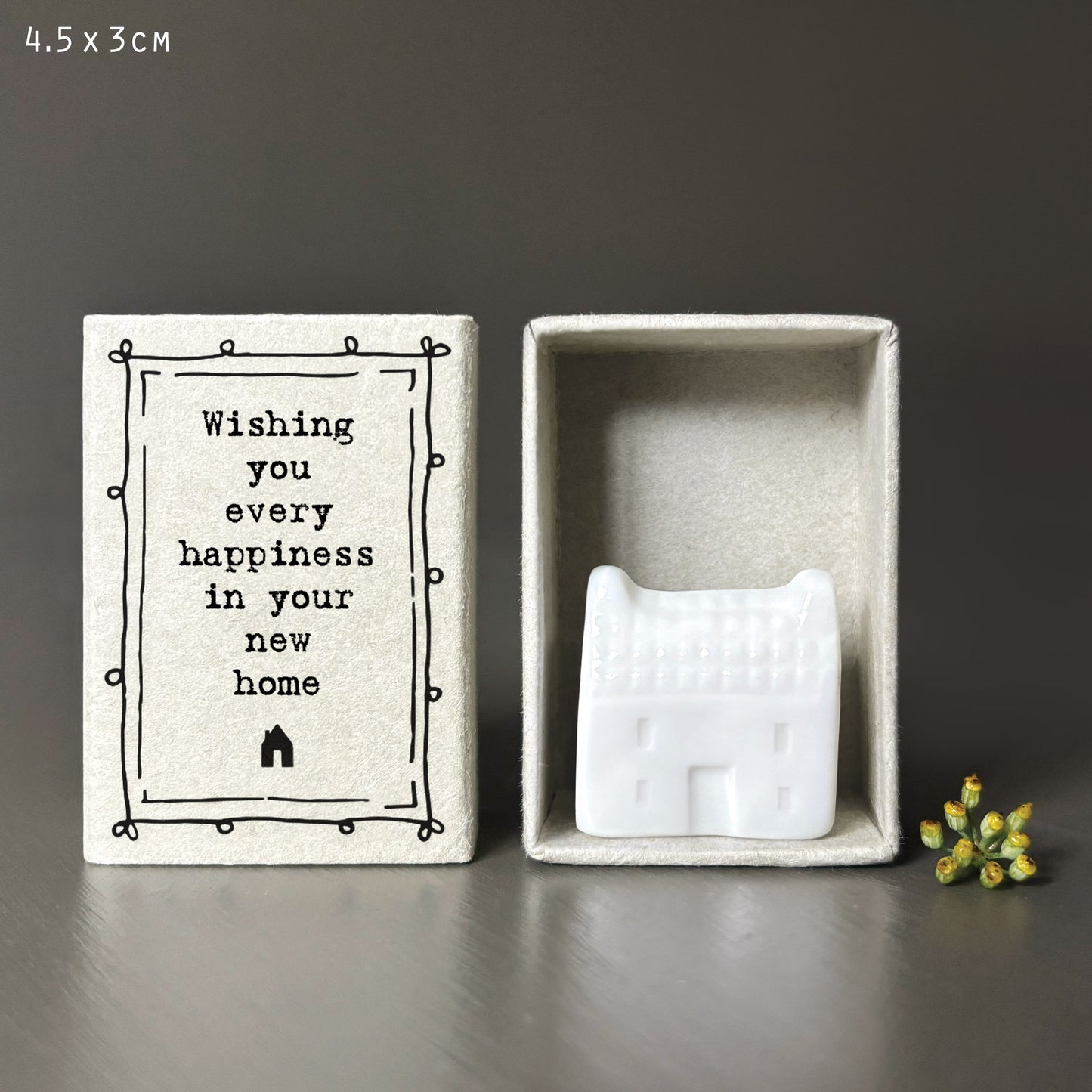 East of India Matchbox Gift - New Home