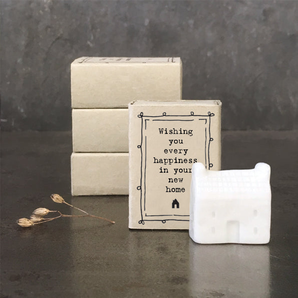 East of India Matchbox Gift - New Home