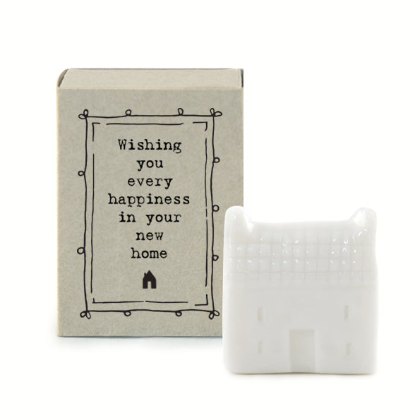 East of India Matchbox Gift - New Home
