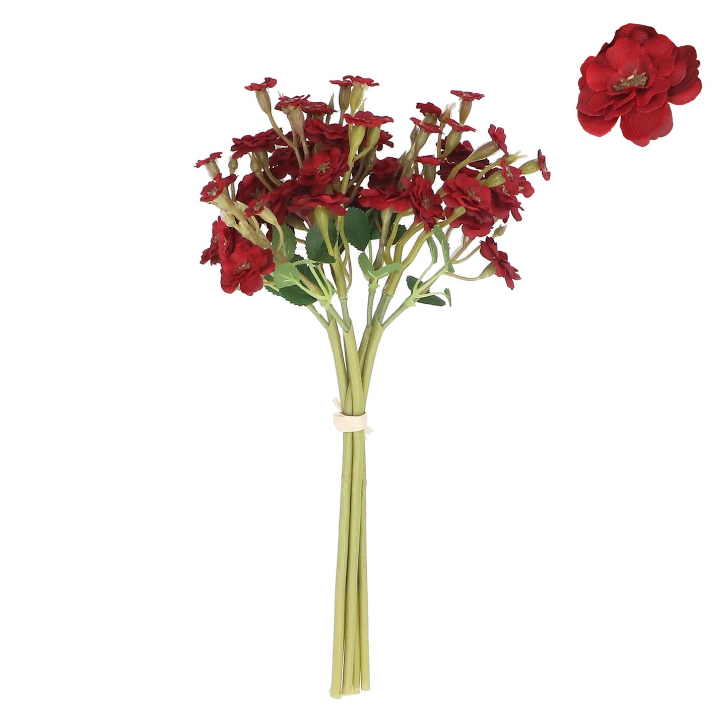 Artificial Miniature Roses 5 stems