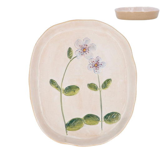 Meadow Flower Shallow Dish