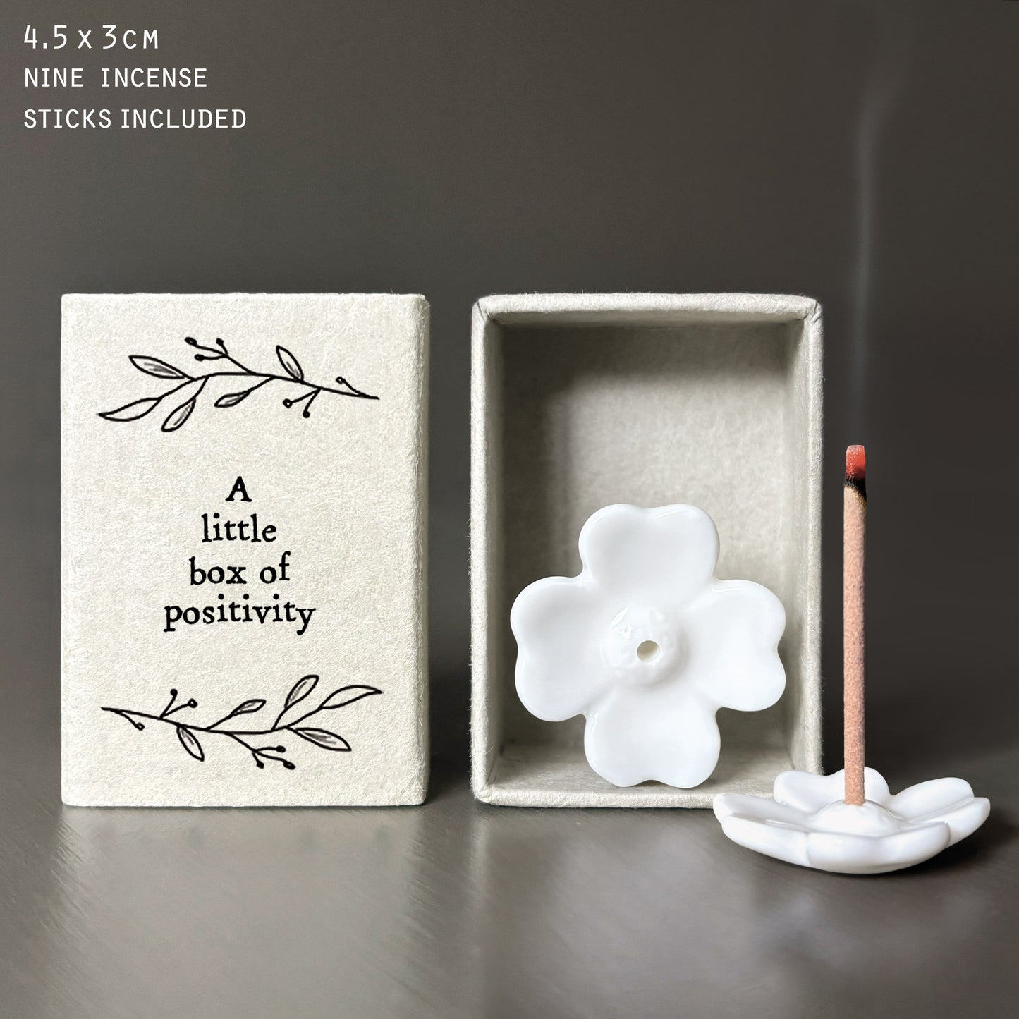 East of India Matchbox Gift - Positivity