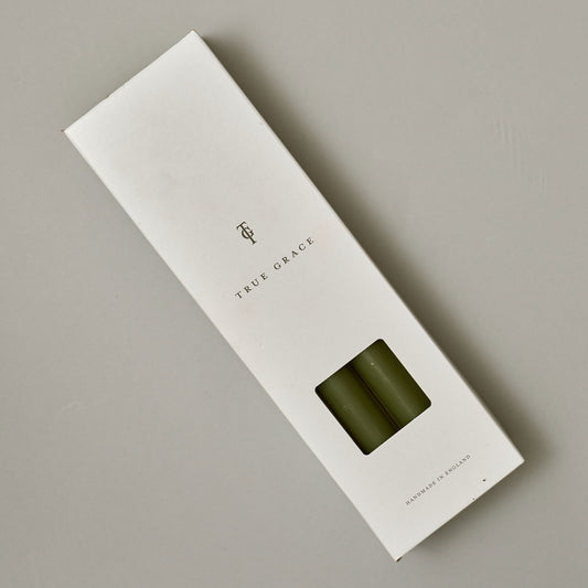 True Grace Single Dining Candle (Sage)