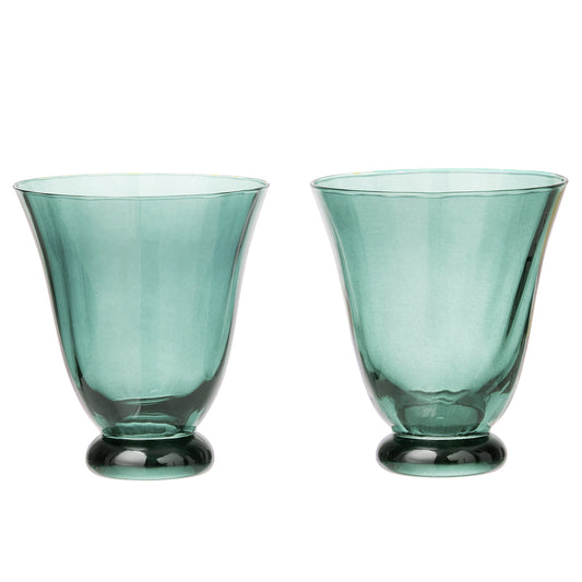 Bungalow Trellis Water Glasses  (2 Pack)