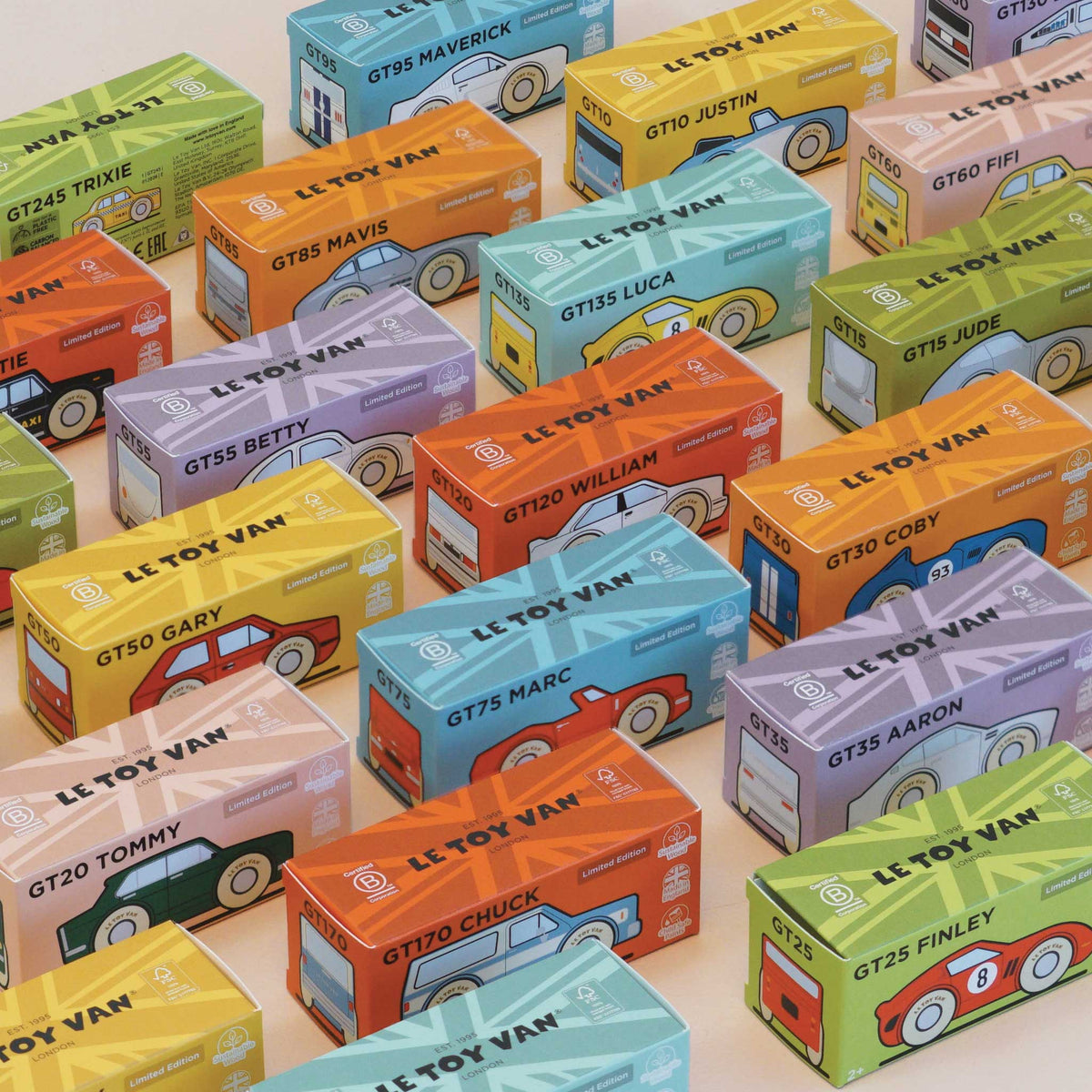 Le Toy Van Fifi Wooden Toy Car – No. 10 GT60