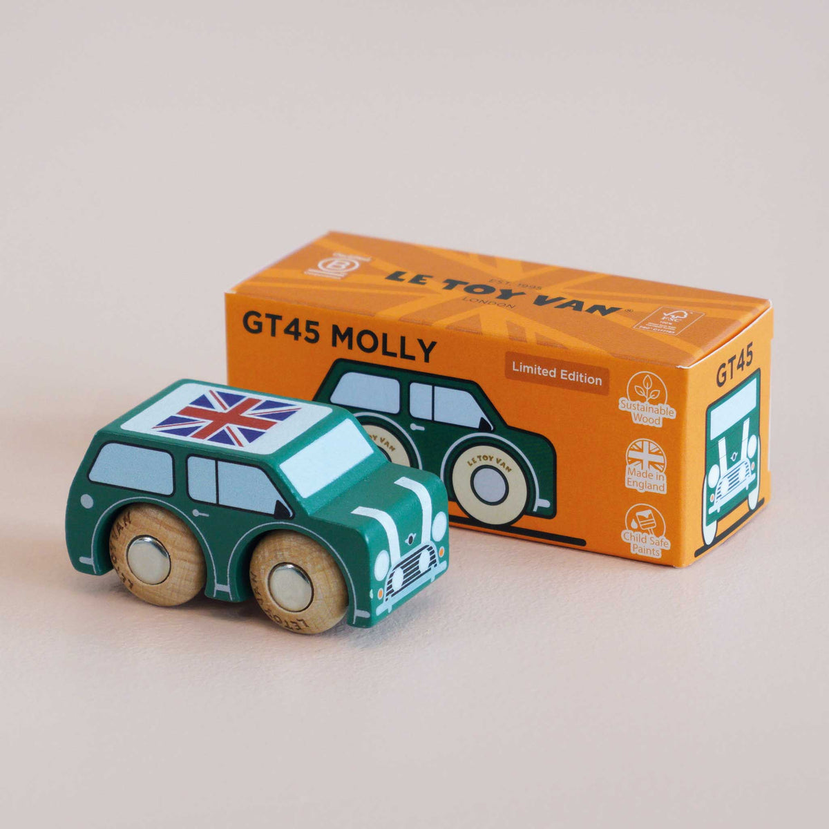 Le Toy Van Molly Wooden Toy Car – No. 45 GT45
