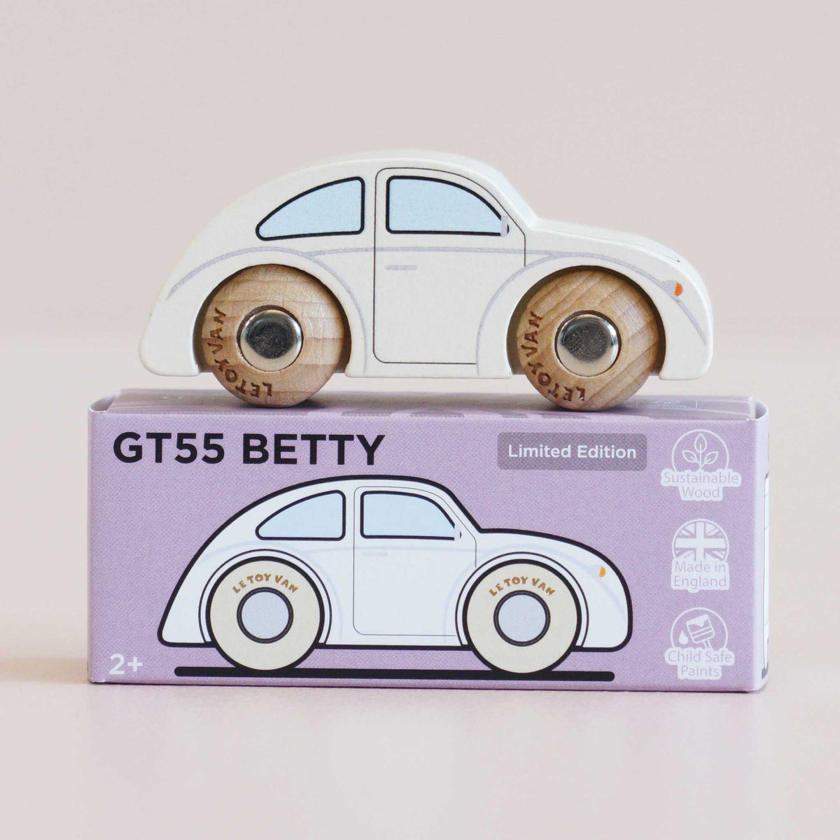 Le Toy Van Betty Wooden Toy Car – No. 9 GT55