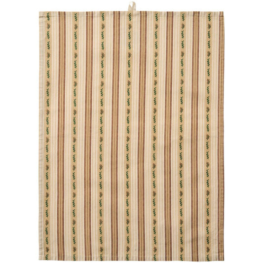 IB Laursen striped teatowel. Perfect calm colours creating the nicest gifts. 