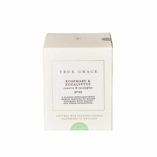 True Grace Rosemary and Eucalyptus Candle
