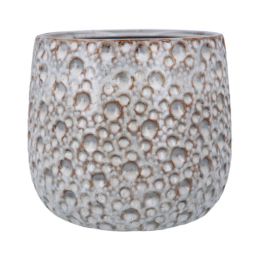 Reactive Glaze Moon Stoneware Pot Cover