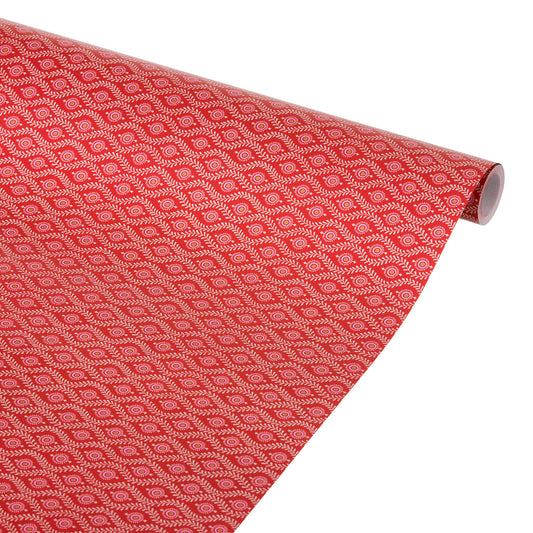 Bungalow Wrapping Paper Lulu 10M Scarlet