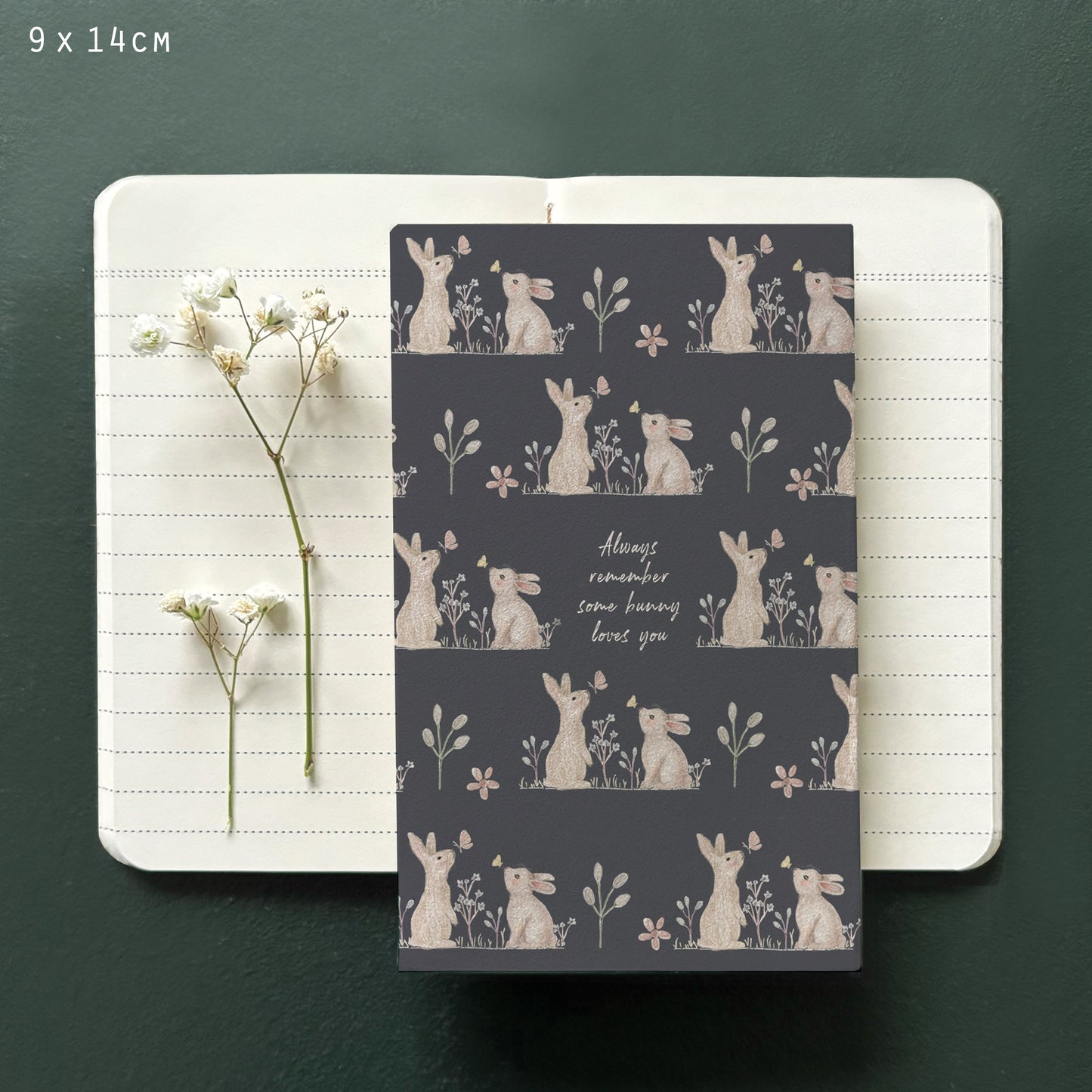East of India Mini Bunny Notebook