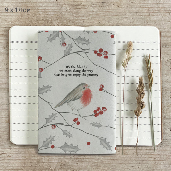 East of India Mini Robin Notebook