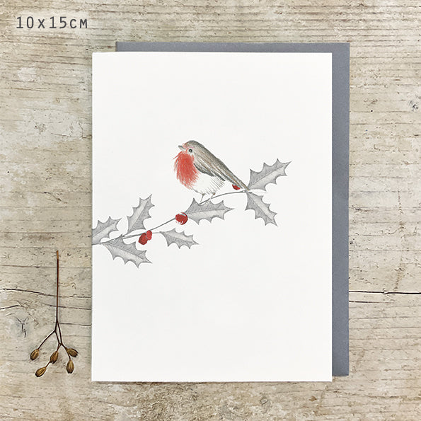 Robin Christmas Card