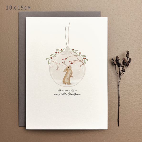 Bunny Christmas Card