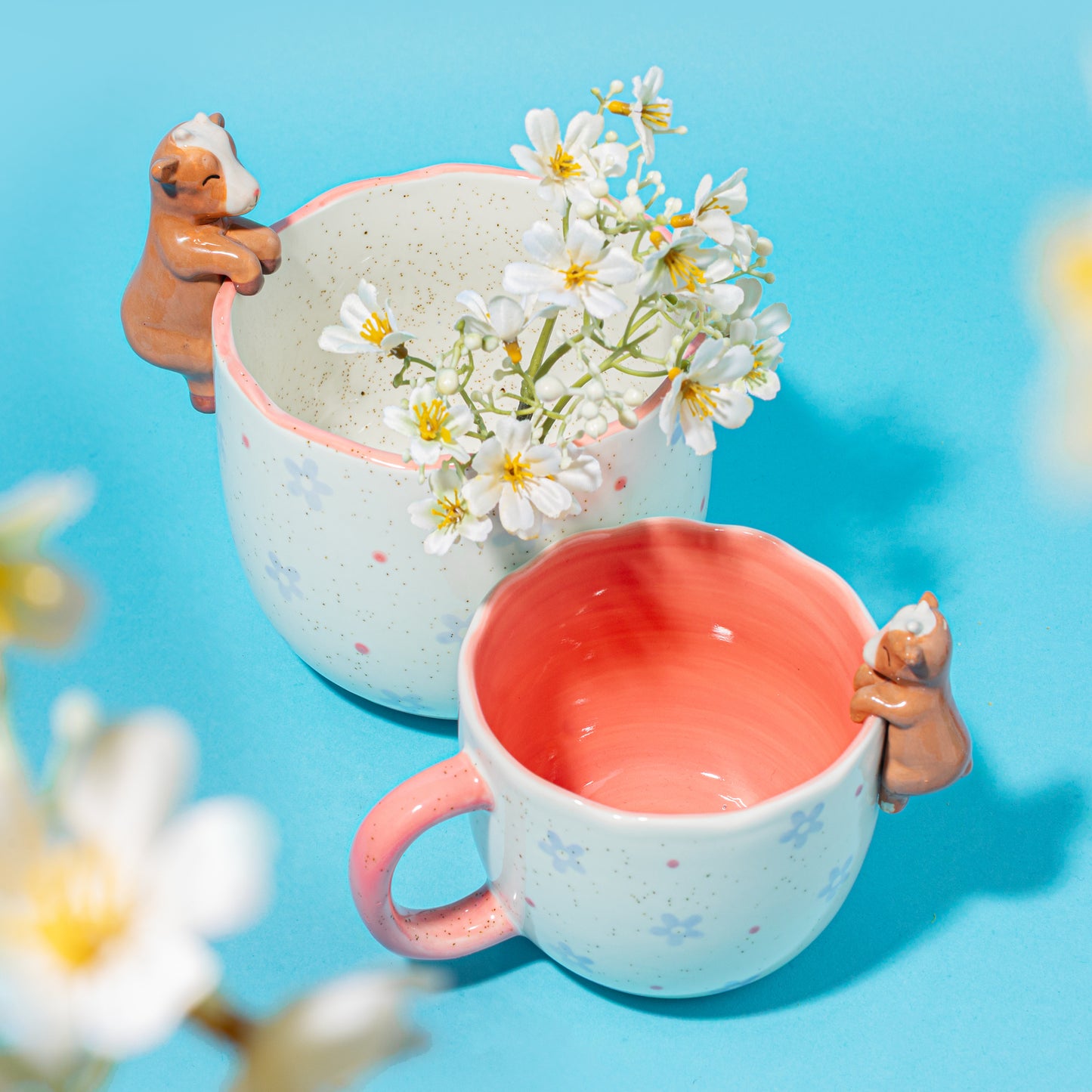 Peeking Goat Mug