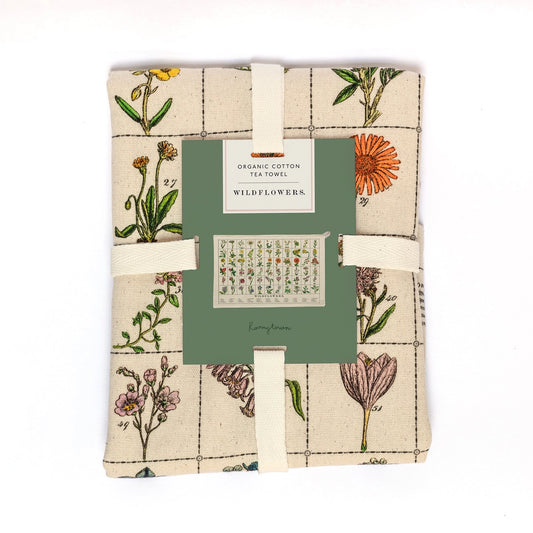 Wildflowers Teatowel