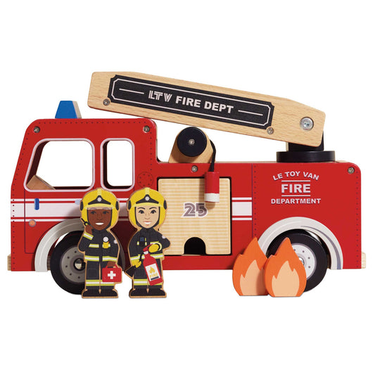 Le Toy Van - Fire Engine with Firefighters