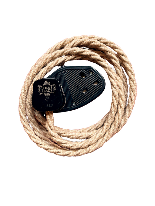 Lulu’s Leads Extension Leads - Jute